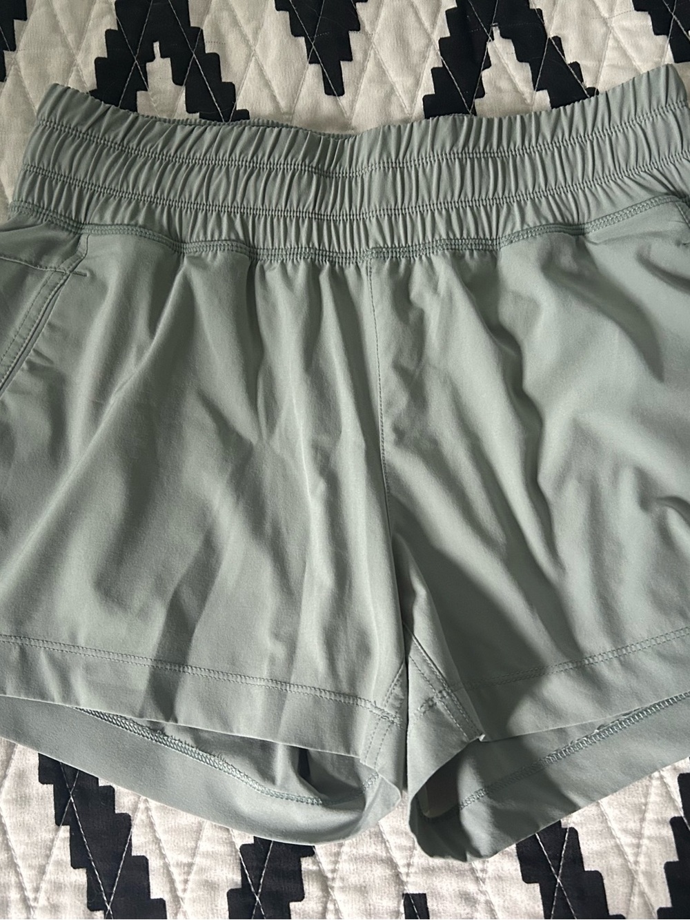 Free Fly Apparel Women's Sage Green Athletic Shorts